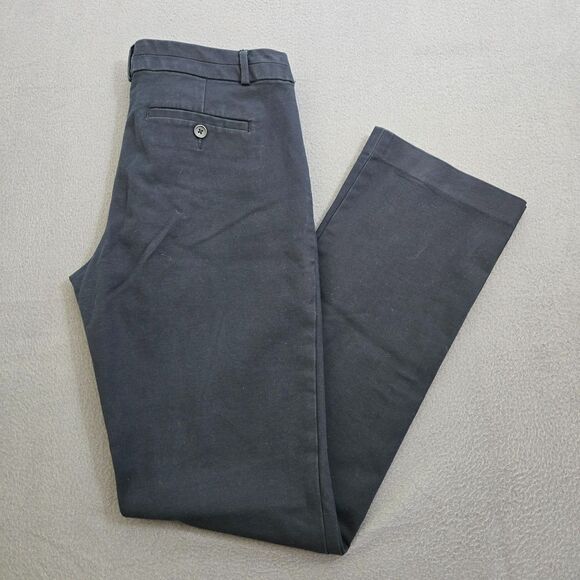 Banana Republic Outlet Women 8R Ryan Fit Navy Straight Leg Chino - Picture 2 of 12